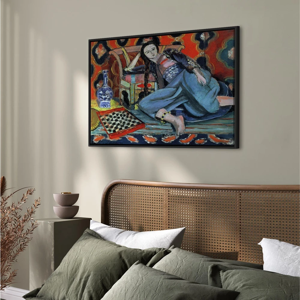 Paveikslas Henri Matisse - Odaliskė su turkiška kėde