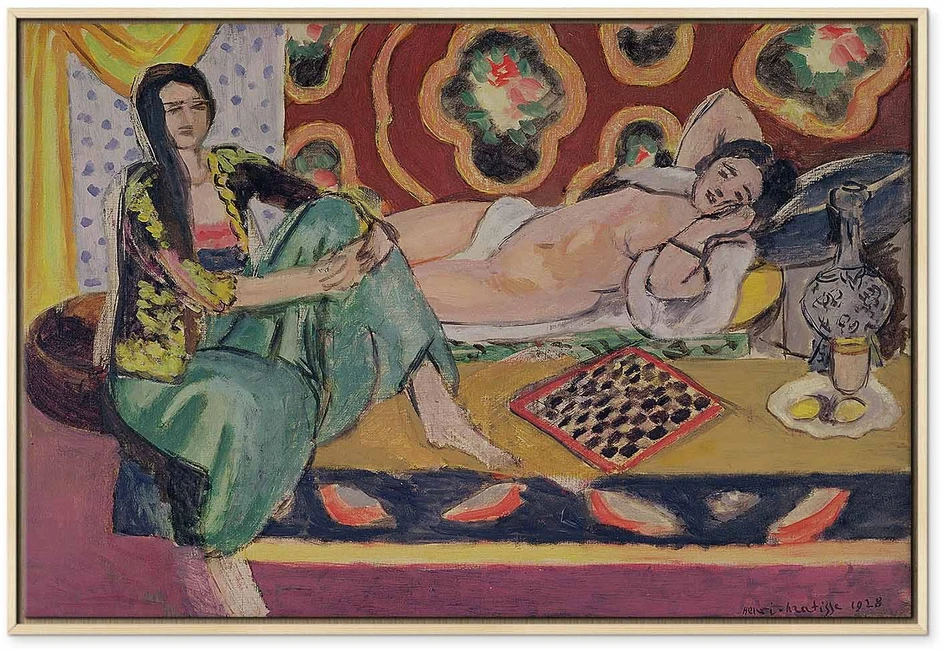 Paveikslas Henri Matisse - Odaliskės