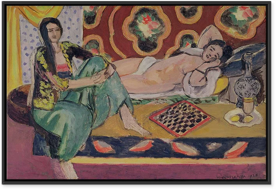 Paveikslas Henri Matisse - Odaliskės