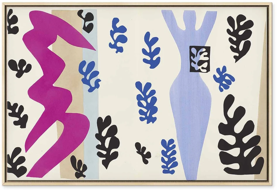 Paveikslas Henri Matisse - Peilių svaidytojas (iš Jazz)