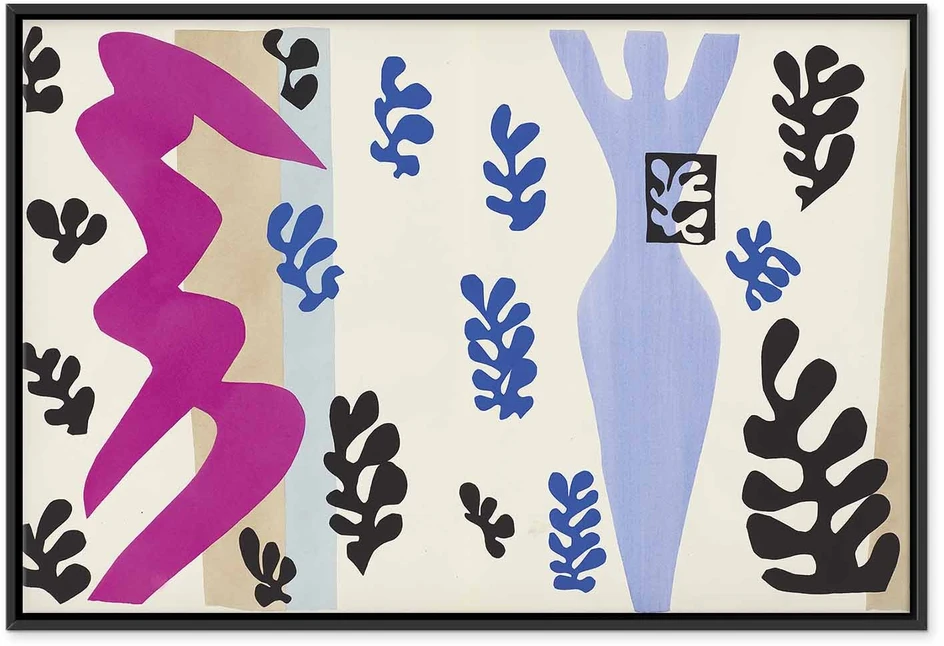 Paveikslas Henri Matisse - Peilių svaidytojas (iš Jazz)