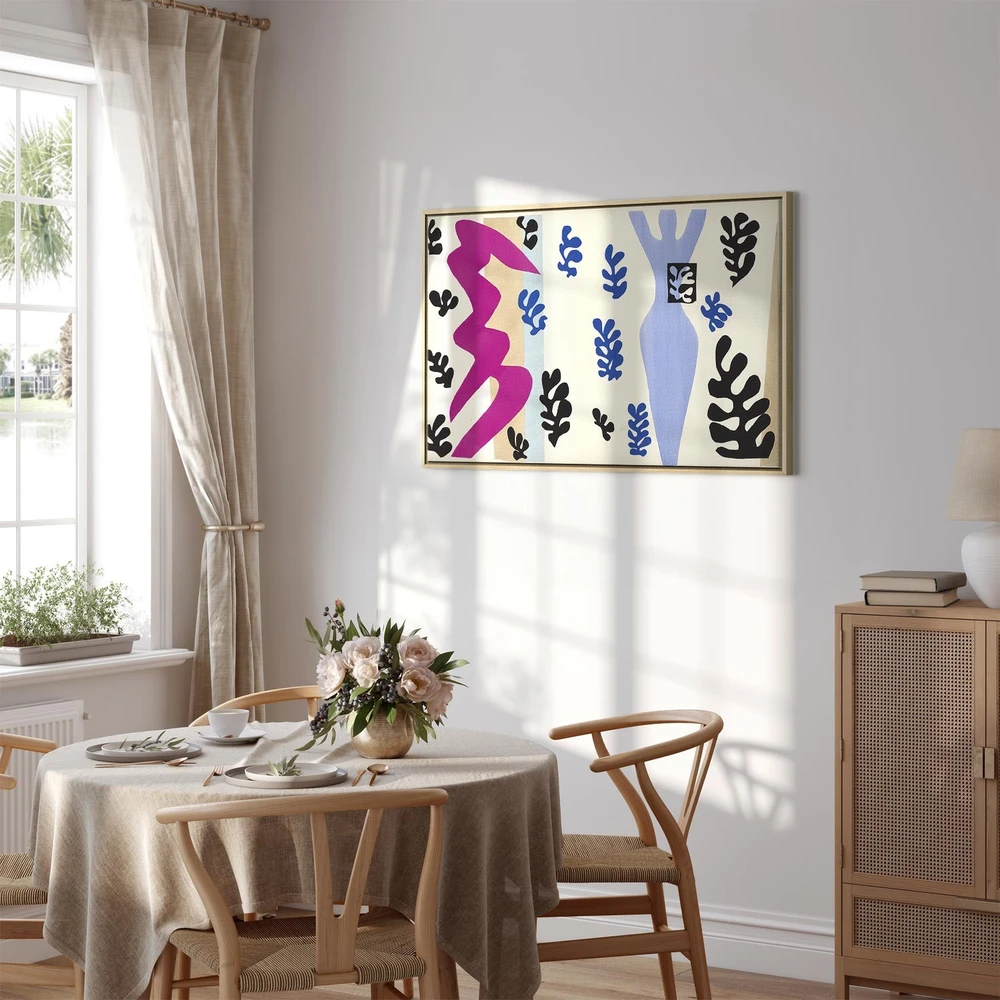 Paveikslas Henri Matisse - Peilių svaidytojas (iš Jazz)