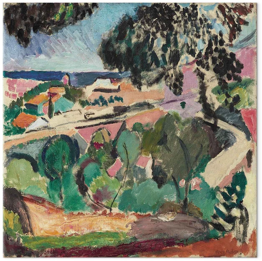 Paveikslas Henri Matisse - Peizažas Koljūre