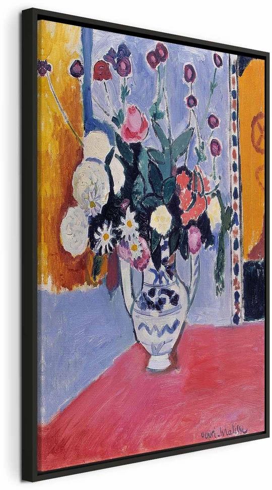 Paveikslas Henri Matisse - Puokštė dviejų ąsų vazoje