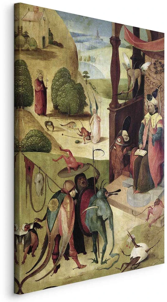 Paveikslas Hieronymus Bosch - Šv. Jokūbas ir magas