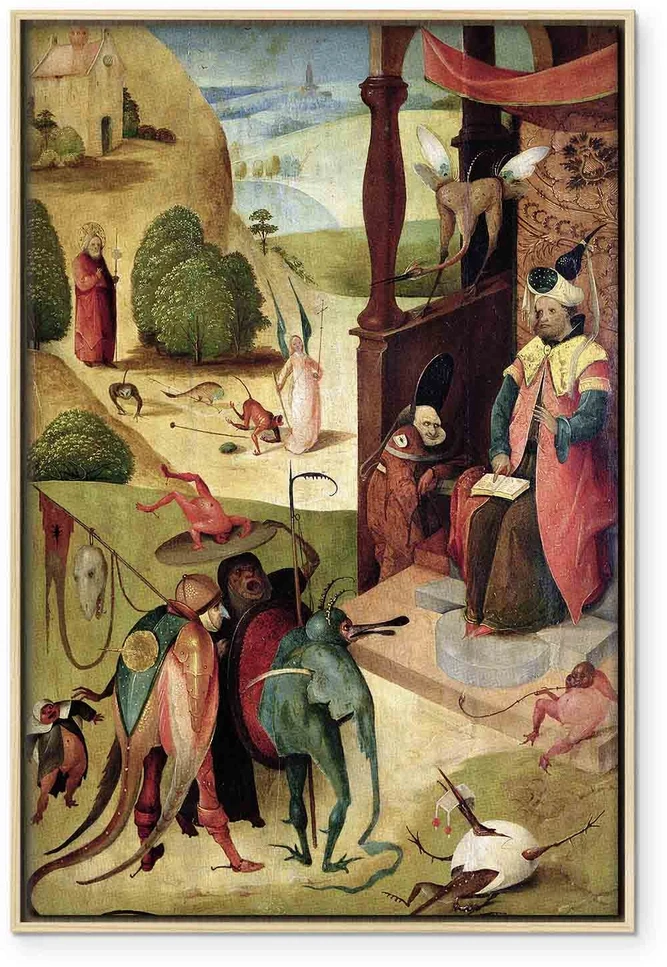 Paveikslas Hieronymus Bosch - Šv. Jokūbas ir magas
