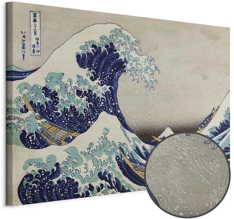 Paveikslas Hokusai Katsushika - Didžioji banga prie Kanagavos