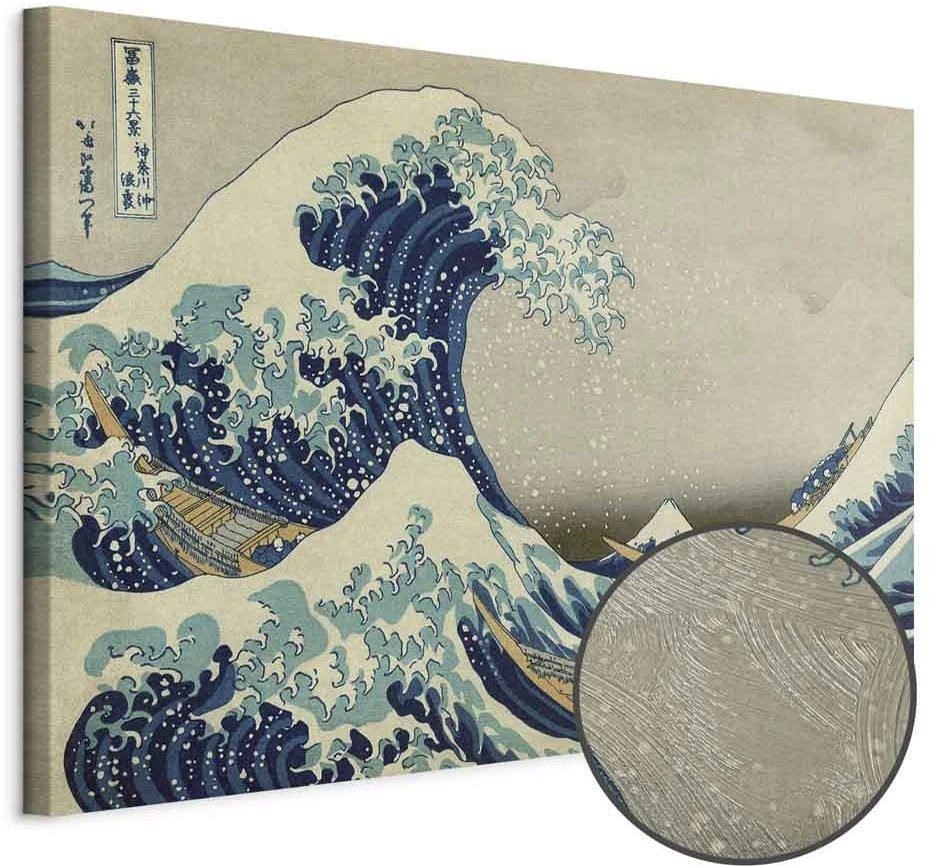 Paveikslas Hokusai Katsushika - Didžioji banga prie Kanagavos