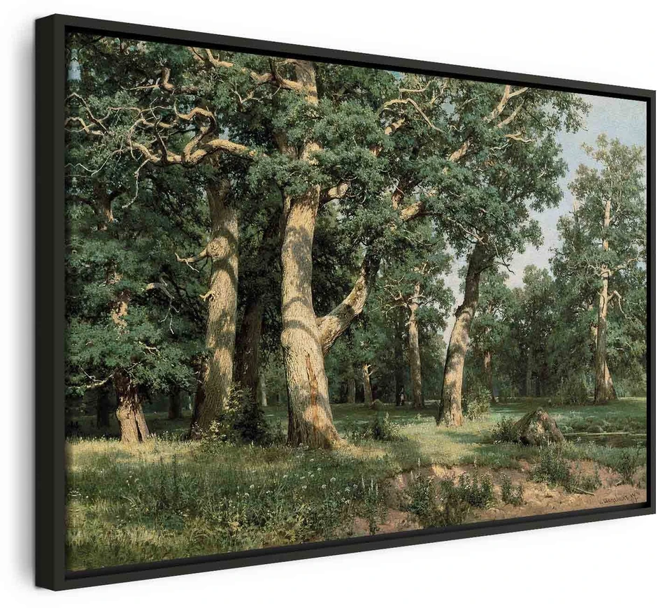 Paveikslas Ivan Shishkin - Ąžuolų miškas