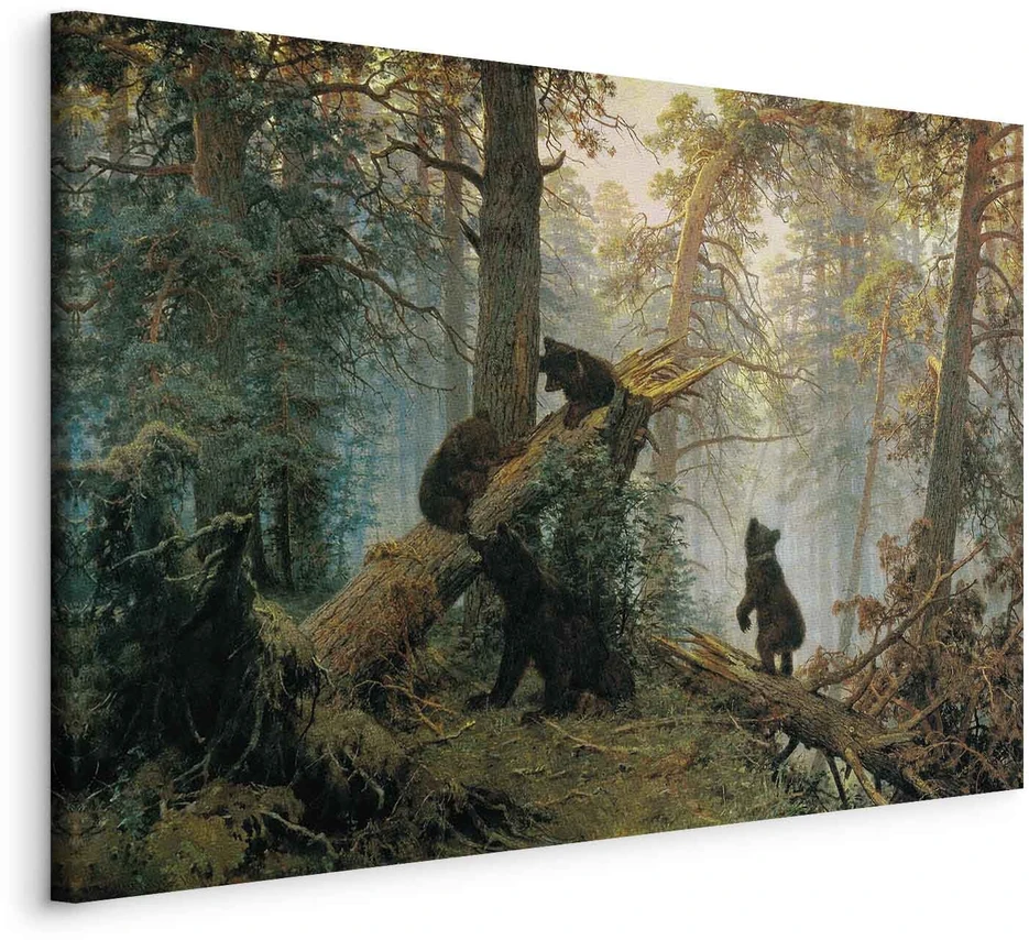 Paveikslas Ivan Shishkin - Rytas pušyne