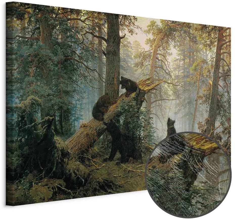 Paveikslas Ivan Shishkin - Rytas pušyne