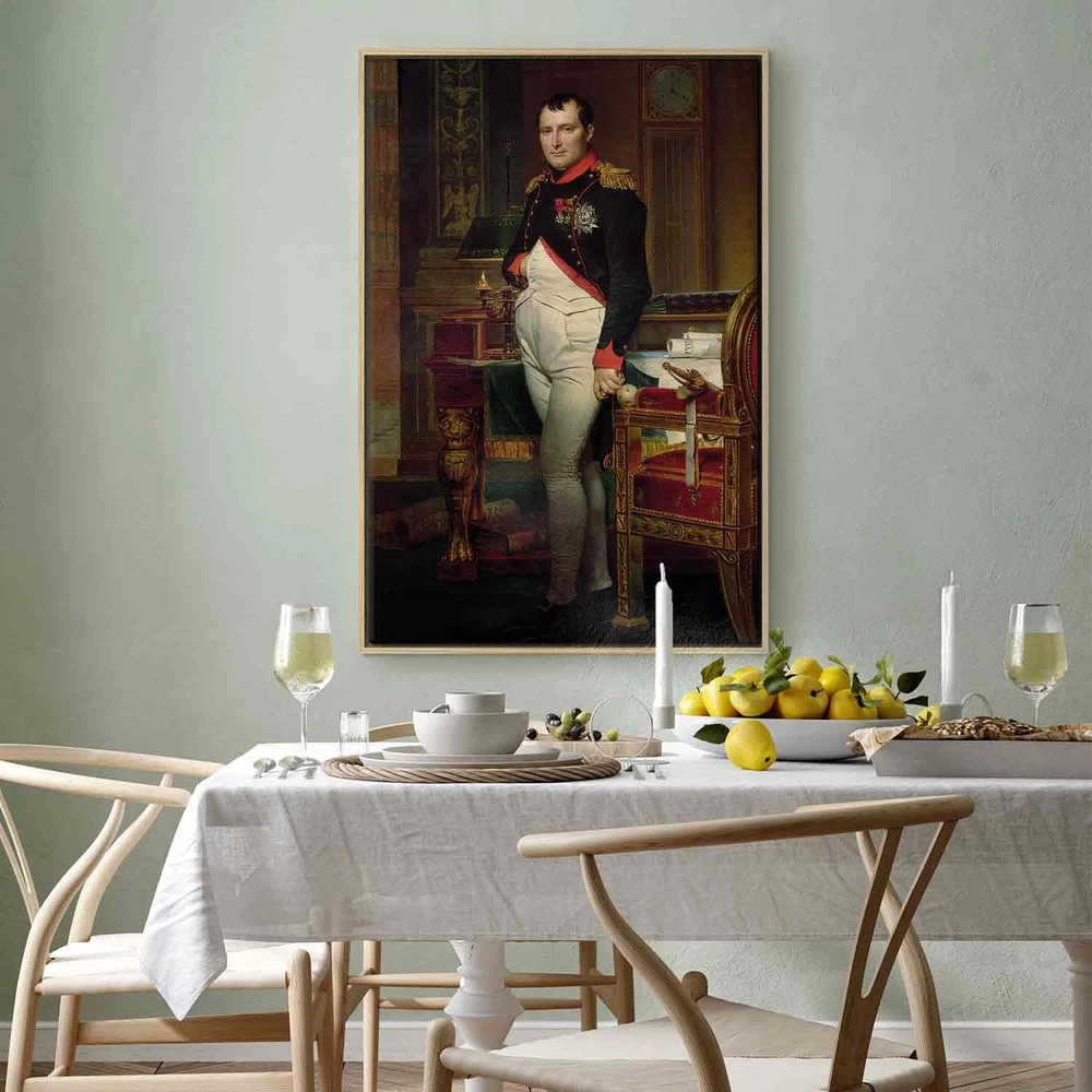 Paveikslas Jacques Louis David - Napoleonas Bonapartas
