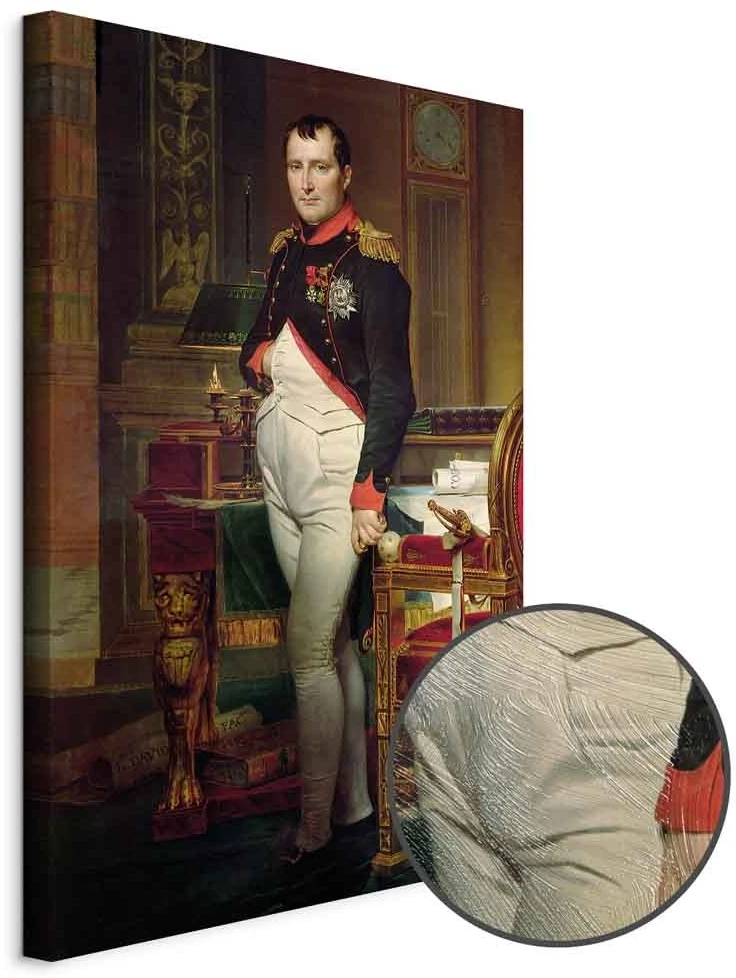 Paveikslas Jacques Louis David - Napoleonas Bonapartas