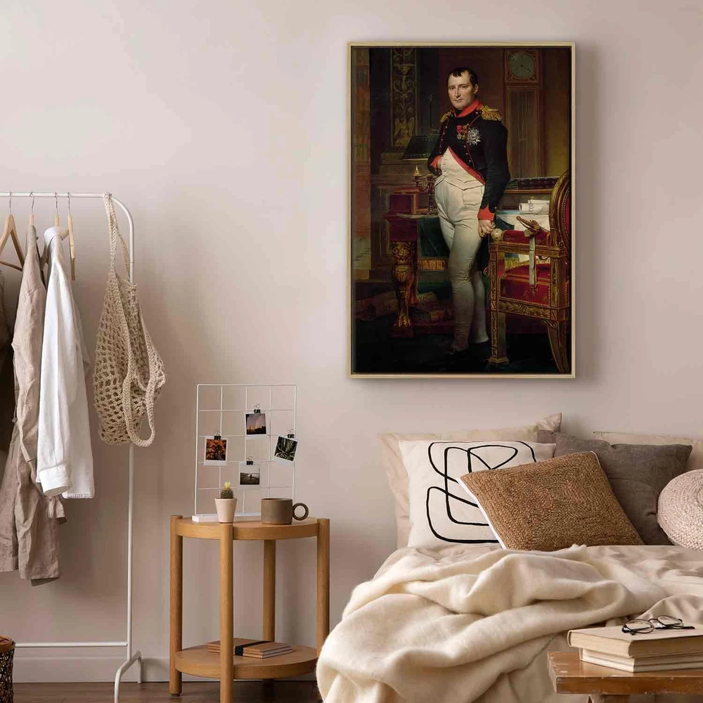 Paveikslas Jacques Louis David - Napoleonas Bonapartas