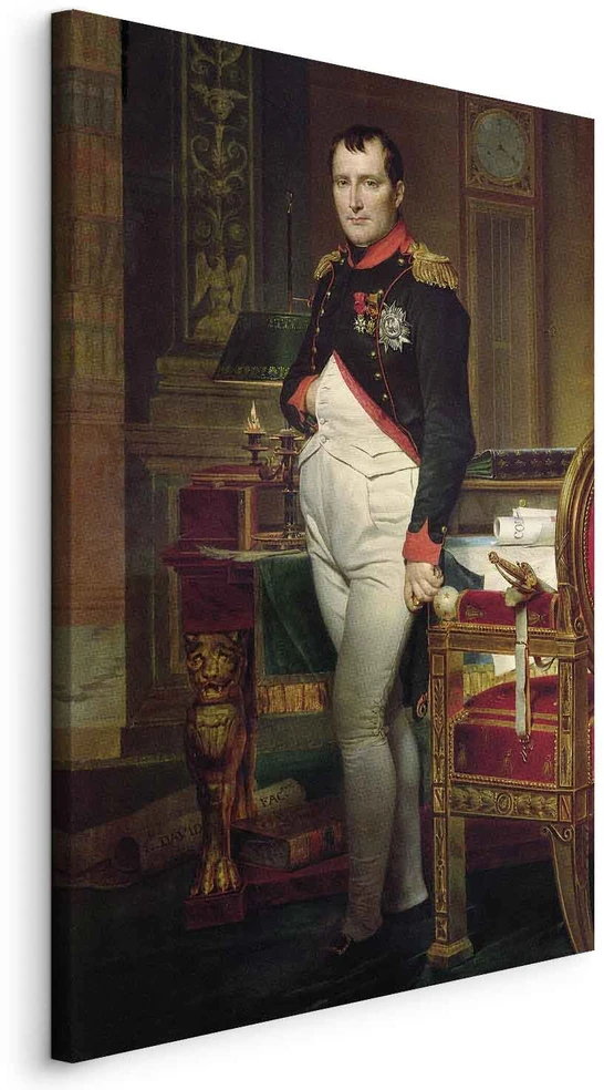 Paveikslas Jacques Louis David - Napoleonas Bonapartas