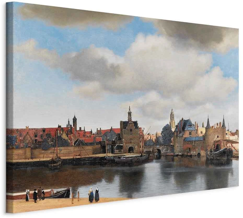 Paveikslas Jan Vermeer - Delfto vaizdas