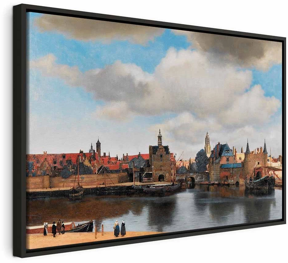 Paveikslas Jan Vermeer - Delfto vaizdas