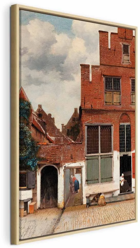 Paveikslas Jan Vermeer - Mažoji gatvelė