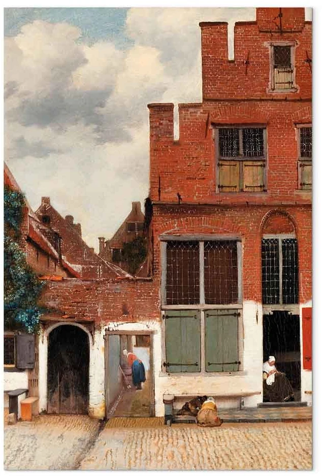 Paveikslas Jan Vermeer - Mažoji gatvelė
