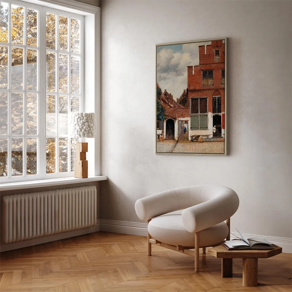 Paveikslas Jan Vermeer - Mažoji gatvelė