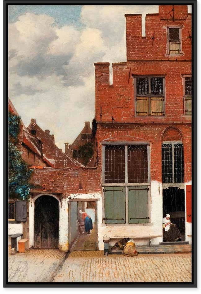 Paveikslas Jan Vermeer - Mažoji gatvelė