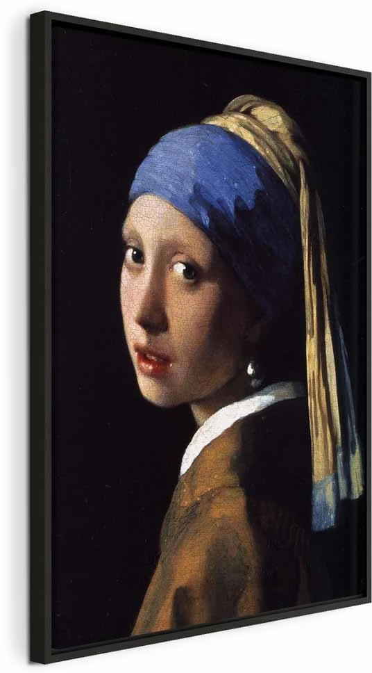 Paveikslas Jan Vermeer - Mergina su perlo auskaru