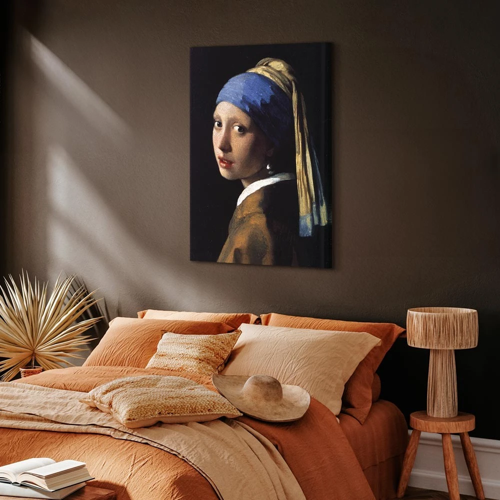 Paveikslas Jan Vermeer - Mergina su perlo auskaru