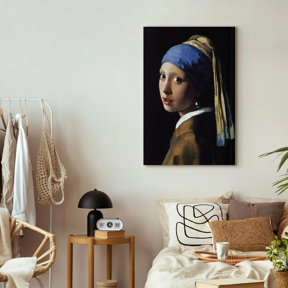 Paveikslas Jan Vermeer - Mergina su perlo auskaru
