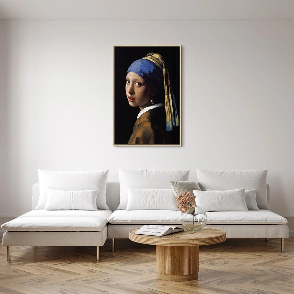 Paveikslas Jan Vermeer - Mergina su perlo auskaru