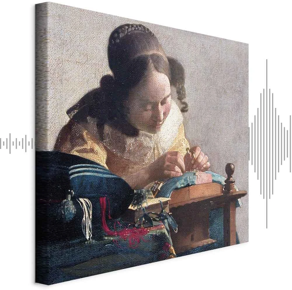 Paveikslas Jan Vermeer - Nėrėja