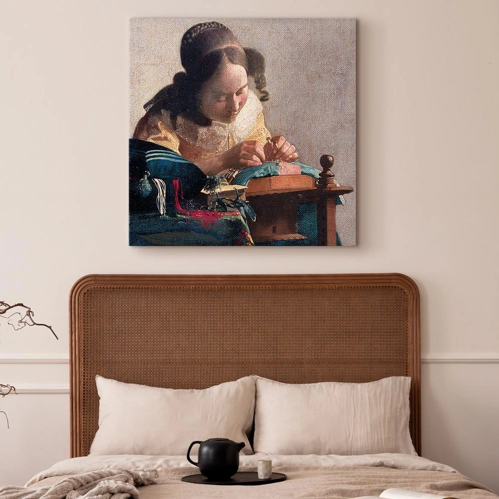 Paveikslas Jan Vermeer - Nėrėja