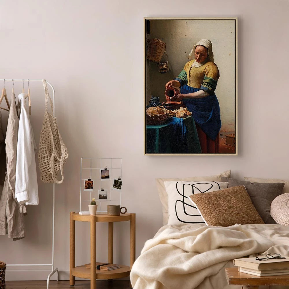 Paveikslas Jan Vermeer - Pienininkė