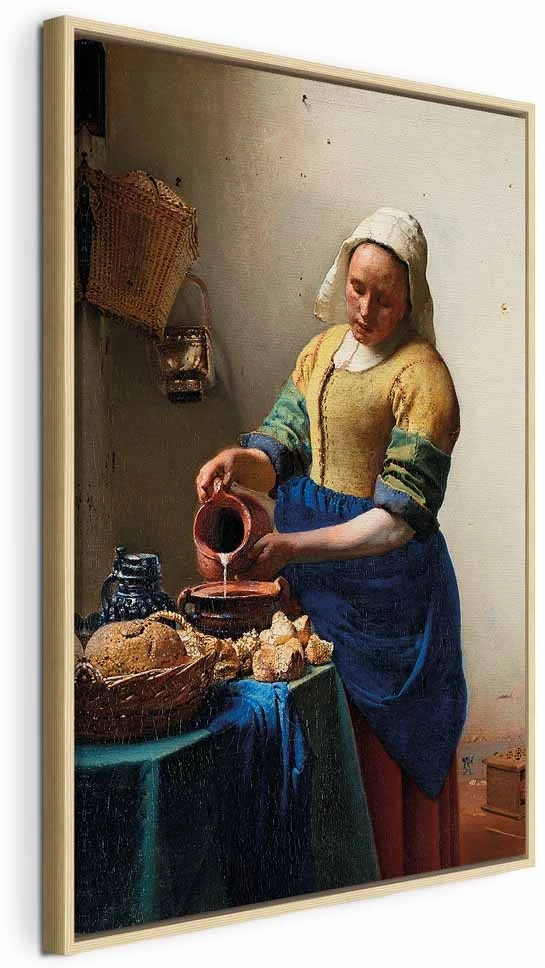 Paveikslas Jan Vermeer - Pienininkė