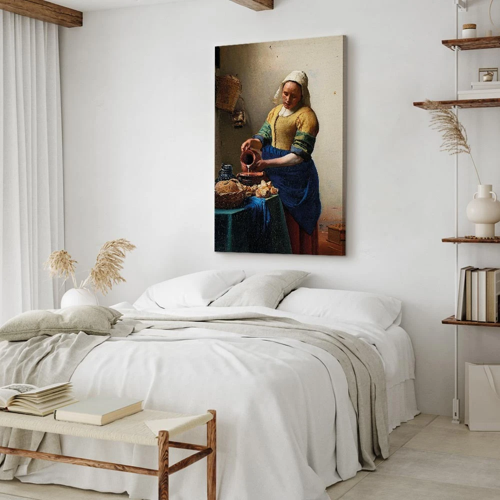 Paveikslas Jan Vermeer - Pienininkė