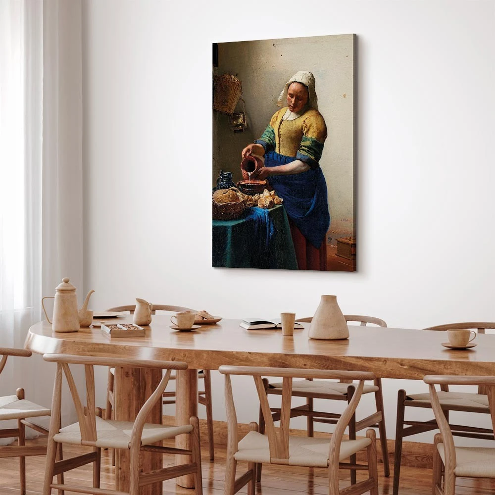 Paveikslas Jan Vermeer - Pienininkė