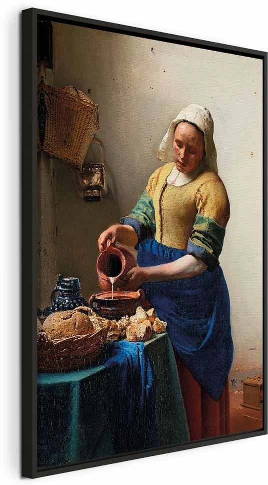 Paveikslas Jan Vermeer - Pienininkė