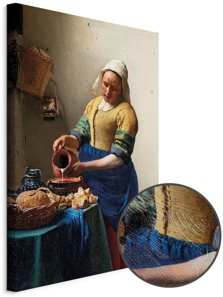 Paveikslas Jan Vermeer - Pienininkė
