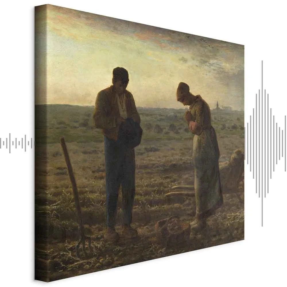 Paveikslas Jean François Millet - Angelas Viešpaties