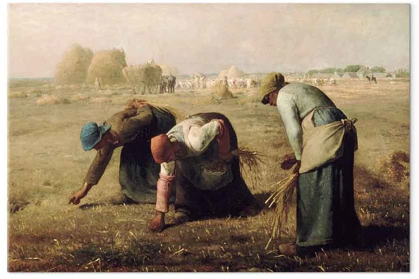 Paveikslas Jean François Millet - Rinkėjos