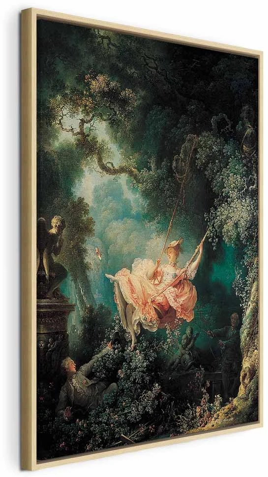 Paveikslas Jean Honoré Fragonard - Sūpynės