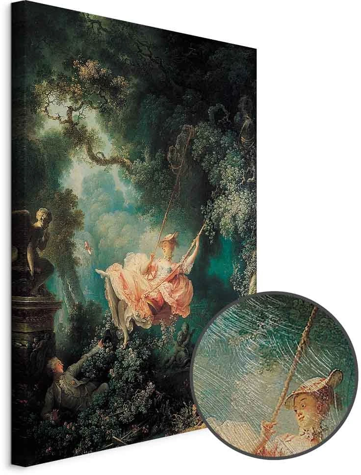 Paveikslas Jean Honoré Fragonard - Sūpynės