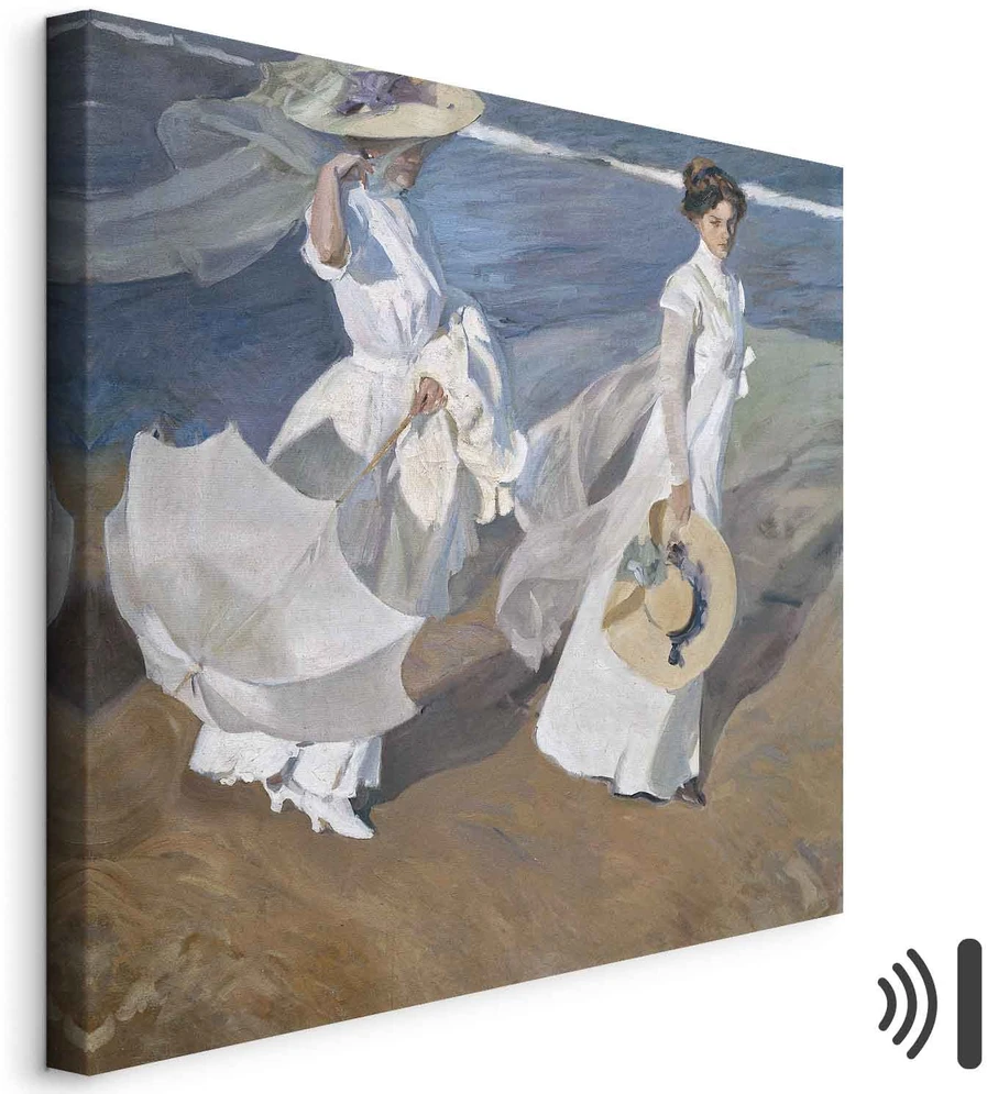 Paveikslas Joaquín Sorolla y Bastida - Pasivaikščiojimas pajūriu