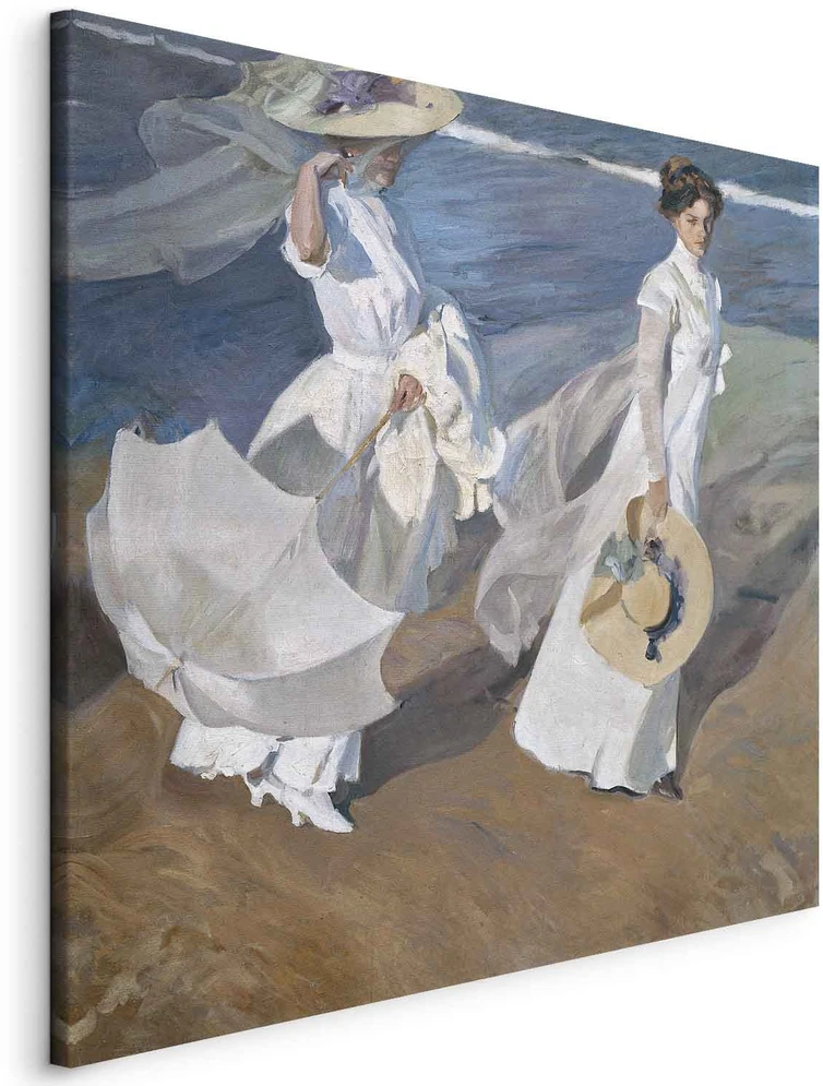 Paveikslas Joaquín Sorolla y Bastida - Pasivaikščiojimas pajūriu