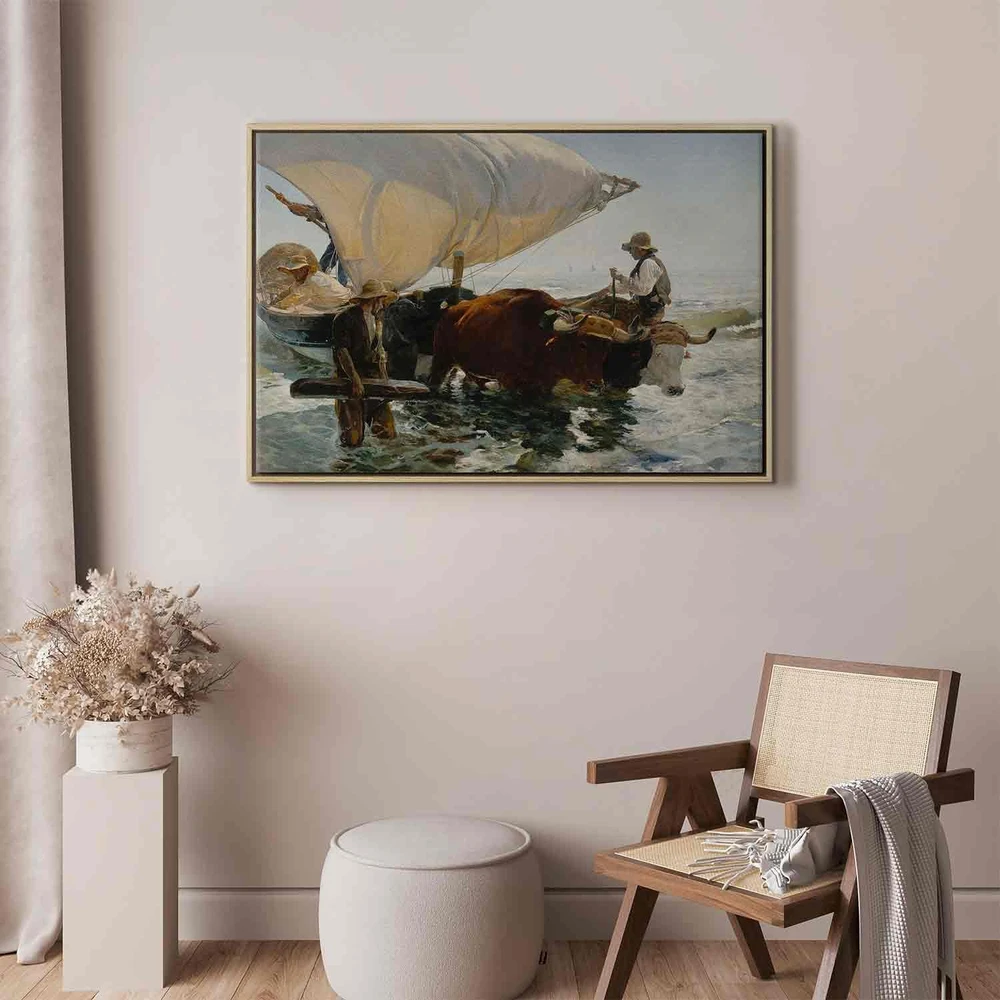 Paveikslas Joaquín Sorolla y Bastida - Sugrįžimas iš žvejybos