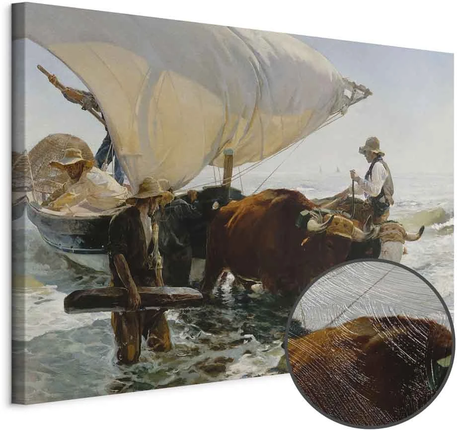 Paveikslas Joaquín Sorolla y Bastida - Sugrįžimas iš žvejybos