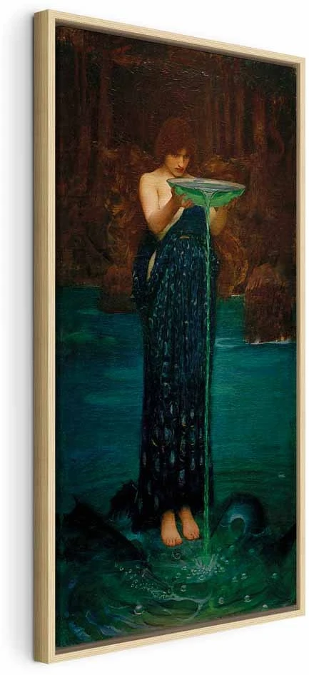 Paveikslas John William Waterhouse - Kerštautoja Kirkė