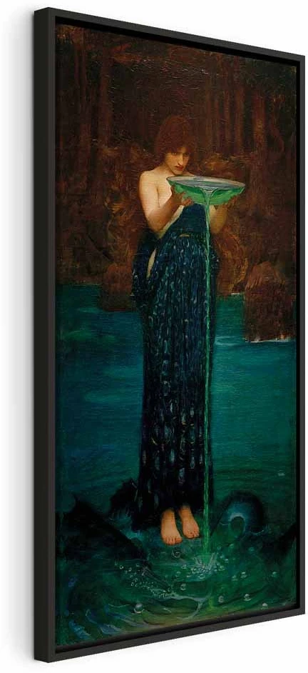 Paveikslas John William Waterhouse - Kerštautoja Kirkė