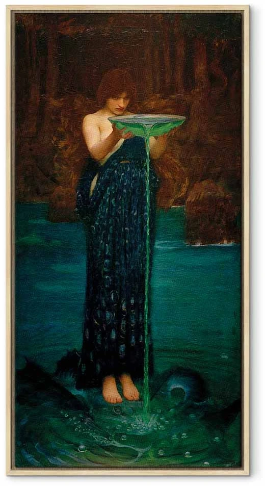 Paveikslas John William Waterhouse - Kerštautoja Kirkė