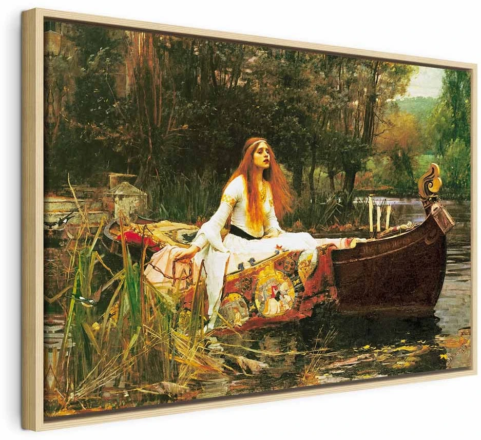 Paveikslas John William Waterhouse - Šaloto dama