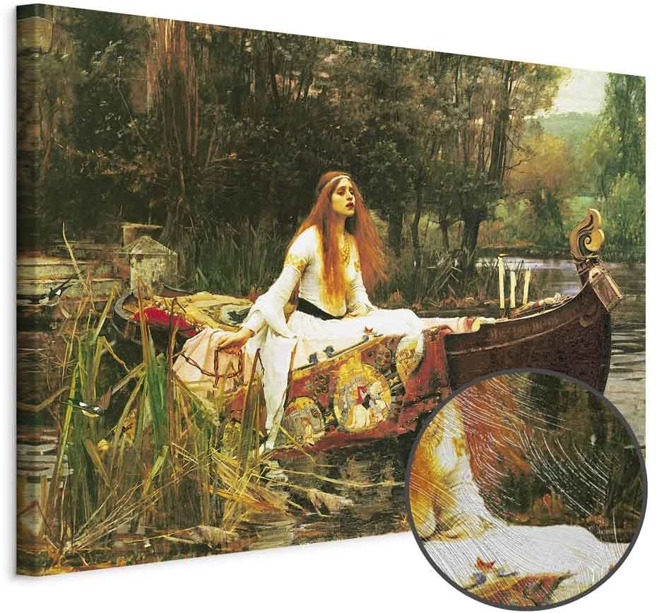 Paveikslas John William Waterhouse - Šaloto dama